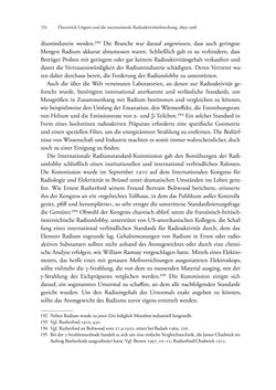Bild der Seite - 70 - in Kerne, Kooperation und Konkurrenz - Kernforschung in Österreich im internationalen Kontext (1900–1950)