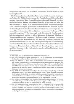 Bild der Seite - 141 - in Kerne, Kooperation und Konkurrenz - Kernforschung in Österreich im internationalen Kontext (1900–1950)