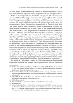 Bild der Seite - 145 - in Kerne, Kooperation und Konkurrenz - Kernforschung in Österreich im internationalen Kontext (1900–1950)