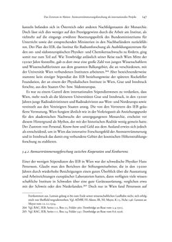 Image of the Page - 147 - in Kerne, Kooperation und Konkurrenz - Kernforschung in Österreich im internationalen Kontext (1900–1950)