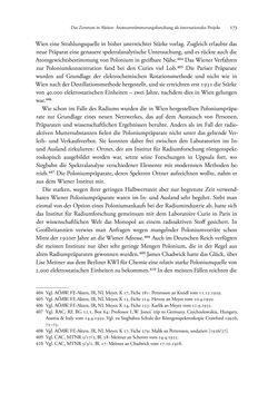 Image of the Page - 173 - in Kerne, Kooperation und Konkurrenz - Kernforschung in Österreich im internationalen Kontext (1900–1950)