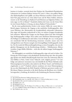 Image of the Page - 194 - in Kerne, Kooperation und Konkurrenz - Kernforschung in Österreich im internationalen Kontext (1900–1950)