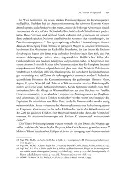 Bild der Seite - 195 - in Kerne, Kooperation und Konkurrenz - Kernforschung in Österreich im internationalen Kontext (1900–1950)