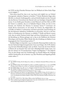 Bild der Seite - 281 - in Kerne, Kooperation und Konkurrenz - Kernforschung in Österreich im internationalen Kontext (1900–1950)