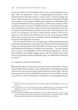 Bild der Seite - 300 - in Kerne, Kooperation und Konkurrenz - Kernforschung in Österreich im internationalen Kontext (1900–1950)