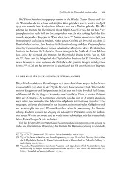 Bild der Seite - 305 - in Kerne, Kooperation und Konkurrenz - Kernforschung in Österreich im internationalen Kontext (1900–1950)