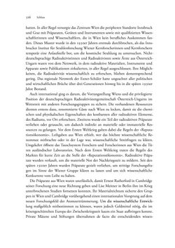 Bild der Seite - 326 - in Kerne, Kooperation und Konkurrenz - Kernforschung in Österreich im internationalen Kontext (1900–1950)