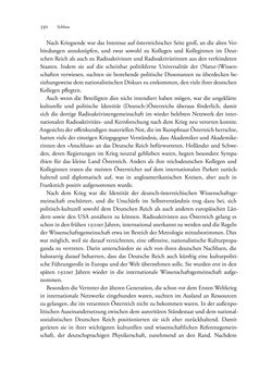 Bild der Seite - 330 - in Kerne, Kooperation und Konkurrenz - Kernforschung in Österreich im internationalen Kontext (1900–1950)
