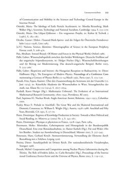 Bild der Seite - 359 - in Kerne, Kooperation und Konkurrenz - Kernforschung in Österreich im internationalen Kontext (1900–1950)