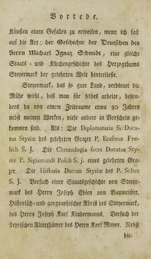 Image of the Page - (000014) - in Staat- und Kirchengeschichte des Herzogthum Steyermarks, Volume 1 & 2