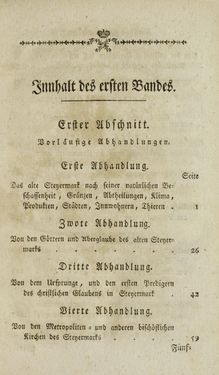 Bild der Seite - (000019) - in Staat- und Kirchengeschichte des Herzogthum Steyermarks, Band 1 & 2