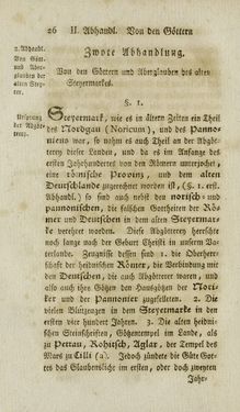 Image of the Page - 26 - in Staat- und Kirchengeschichte des Herzogthum Steyermarks, Volume 1 & 2