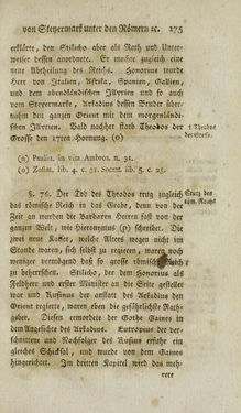 Image of the Page - 175 - in Staat- und Kirchengeschichte des Herzogthum Steyermarks, Volume 1 & 2