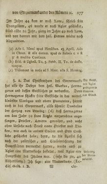 Image of the Page - 177 - in Staat- und Kirchengeschichte des Herzogthum Steyermarks, Volume 1 & 2