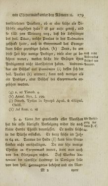 Bild der Seite - 179 - in Staat- und Kirchengeschichte des Herzogthum Steyermarks, Band 1 & 2