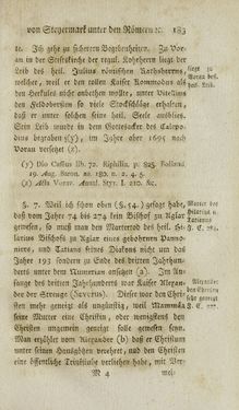 Bild der Seite - 183 - in Staat- und Kirchengeschichte des Herzogthum Steyermarks, Band 1 & 2