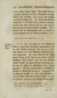 Image of the Page - 190 - in Staat- und Kirchengeschichte des Herzogthum Steyermarks, Volume 1 & 2