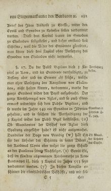 Bild der Seite - 281 - in Staat- und Kirchengeschichte des Herzogthum Steyermarks, Band 1 & 2