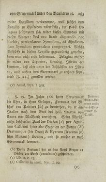 Image of the Page - 283 - in Staat- und Kirchengeschichte des Herzogthum Steyermarks, Volume 1 & 2