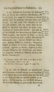 Bild der Seite - 285 - in Staat- und Kirchengeschichte des Herzogthum Steyermarks, Band 1 & 2