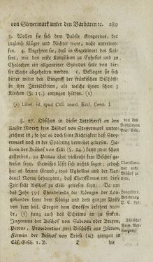 Bild der Seite - 289 - in Staat- und Kirchengeschichte des Herzogthum Steyermarks, Band 1 & 2
