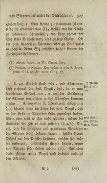 Image of the Page - 307 - in Staat- und Kirchengeschichte des Herzogthum Steyermarks, Volume 1 & 2