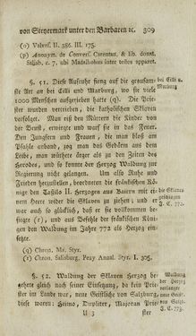 Bild der Seite - 309 - in Staat- und Kirchengeschichte des Herzogthum Steyermarks, Band 1 & 2