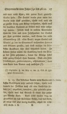 Image of the Page - 17 - in Staat- und Kirchengeschichte des Herzogthum Steyermarks, Volume 1 & 2