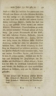 Image of the Page - 39 - in Staat- und Kirchengeschichte des Herzogthum Steyermarks, Volume 1 & 2