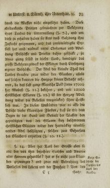 Image of the Page - 73 - in Staat- und Kirchengeschichte des Herzogthum Steyermarks, Volume 1 & 2