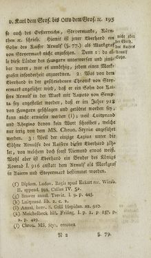 Image of the Page - 195 - in Staat- und Kirchengeschichte des Herzogthum Steyermarks, Volume 1 & 2