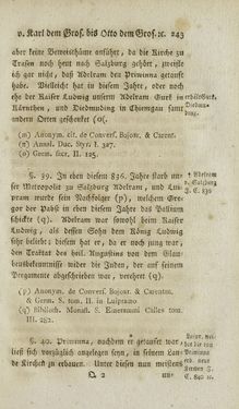 Bild der Seite - 243 - in Staat- und Kirchengeschichte des Herzogthum Steyermarks, Band 1 & 2