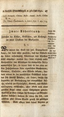 Bild der Seite - 47 - in Staat- und Kirchengeschichte des Herzogthum Steyermarks, Band 3