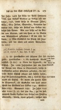 Image of the Page - 271 - in Staat- und Kirchengeschichte des Herzogthum Steyermarks, Volume 3