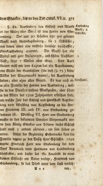 Image of the Page - 371 - in Staat- und Kirchengeschichte des Herzogthum Steyermarks, Volume 3