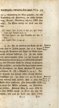 Image of the Page - 375 - in Staat- und Kirchengeschichte des Herzogthum Steyermarks, Volume 3