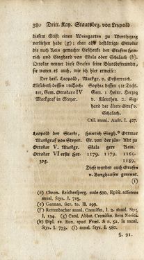 Image of the Page - 380 - in Staat- und Kirchengeschichte des Herzogthum Steyermarks, Volume 3