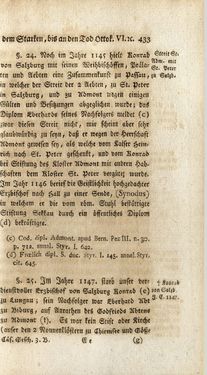 Bild der Seite - 433 - in Staat- und Kirchengeschichte des Herzogthum Steyermarks, Band 3