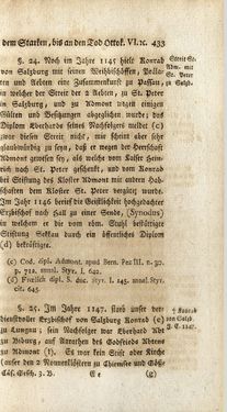 Image of the Page - 433 - in Staat- und Kirchengeschichte des Herzogthum Steyermarks, Volume 3