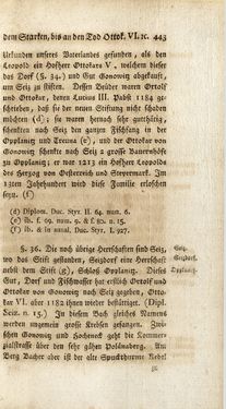 Image of the Page - 443 - in Staat- und Kirchengeschichte des Herzogthum Steyermarks, Volume 3
