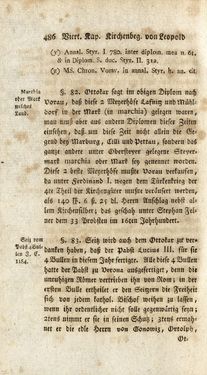Bild der Seite - 486 - in Staat- und Kirchengeschichte des Herzogthum Steyermarks, Band 3