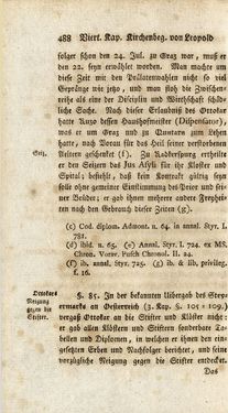 Bild der Seite - 488 - in Staat- und Kirchengeschichte des Herzogthum Steyermarks, Band 3