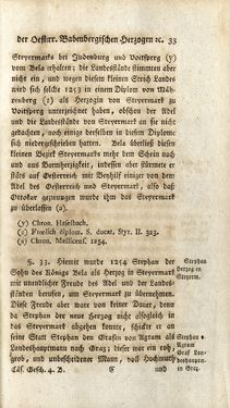 Bild der Seite - 33 - in Staat- und Kirchengeschichte des Herzogthum Steyermarks, Band 4