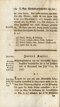 Image of the Page - 184 - in Staat- und Kirchengeschichte des Herzogthum Steyermarks, Volume 4