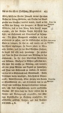 Bild der Seite - 273 - in Staat- und Kirchengeschichte des Herzogthum Steyermarks, Band 4