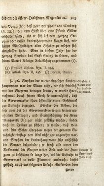 Image of the Page - 303 - in Staat- und Kirchengeschichte des Herzogthum Steyermarks, Volume 4