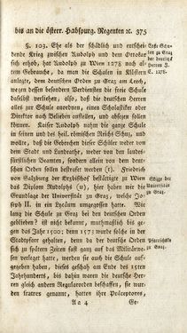 Image of the Page - 375 - in Staat- und Kirchengeschichte des Herzogthum Steyermarks, Volume 4