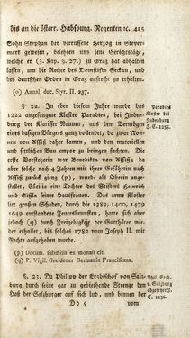 Image of the Page - 425 - in Staat- und Kirchengeschichte des Herzogthum Steyermarks, Volume 4
