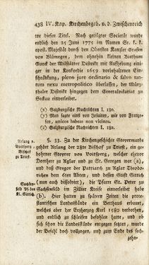 Image of the Page - 438 - in Staat- und Kirchengeschichte des Herzogthum Steyermarks, Volume 4