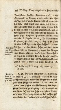 Image of the Page - 448 - in Staat- und Kirchengeschichte des Herzogthum Steyermarks, Volume 4